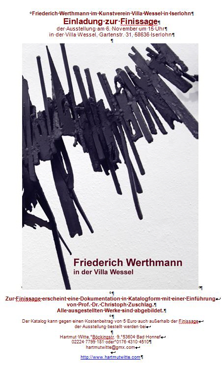 2016 Werthmann Fini Einladung