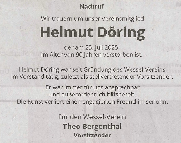 2025 Tod Helmut Dring 2
